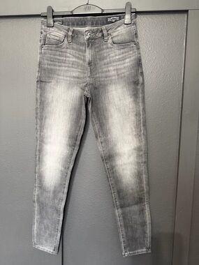Buffalo David Bitton Gray Washed Skinny Jeans